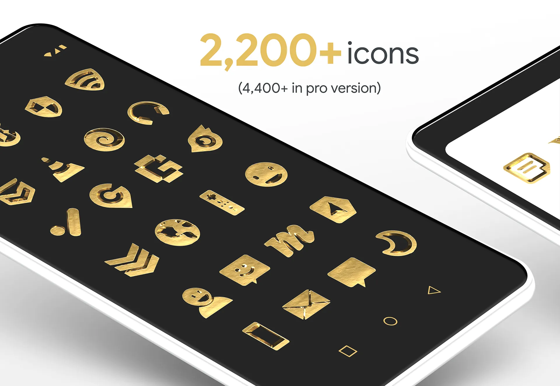 Solid Gold - Icon Pack | Indus Appstore | Screenshot