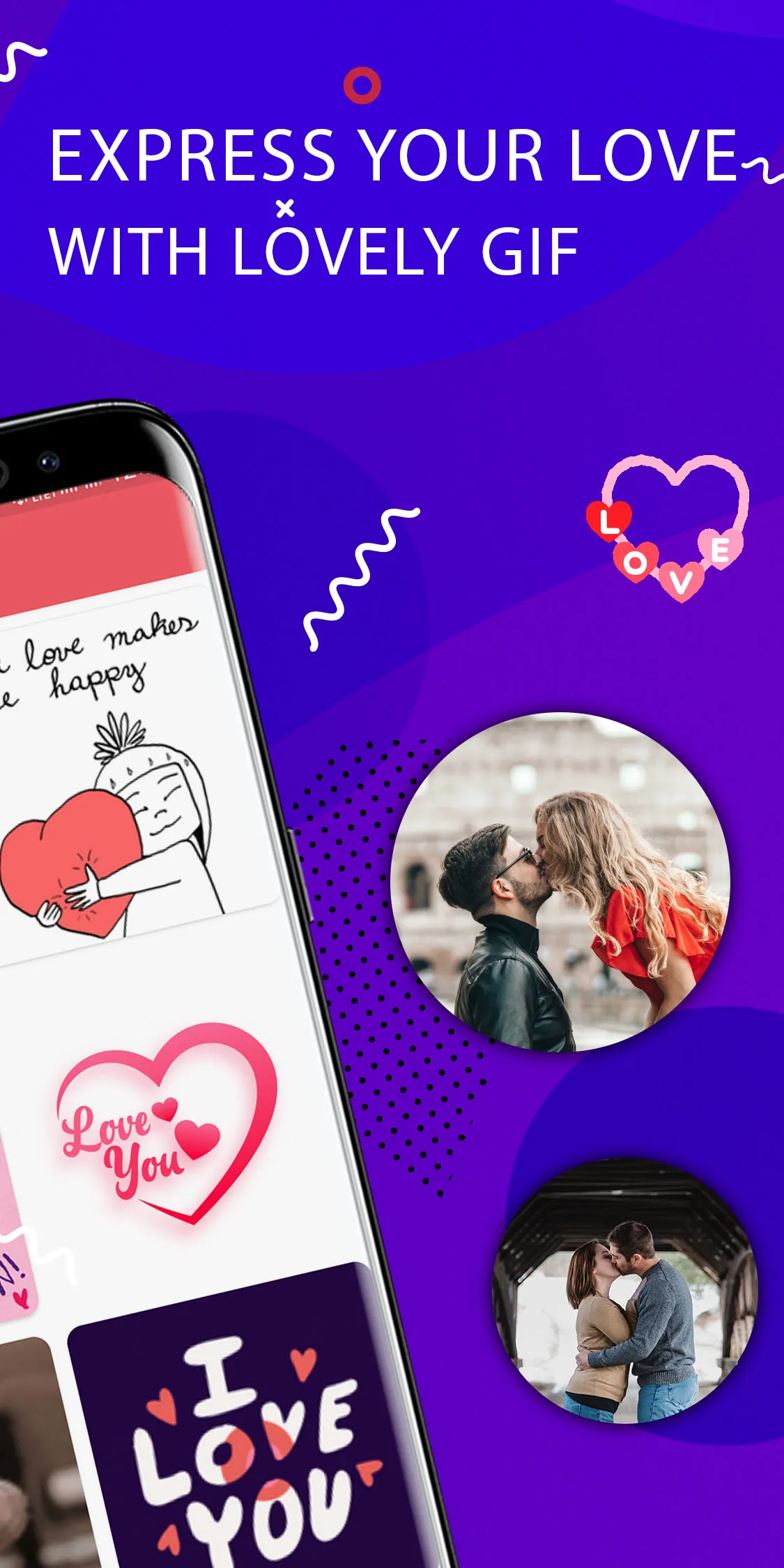 Romantic Gif & Love Couple Gif | Indus Appstore | Screenshot