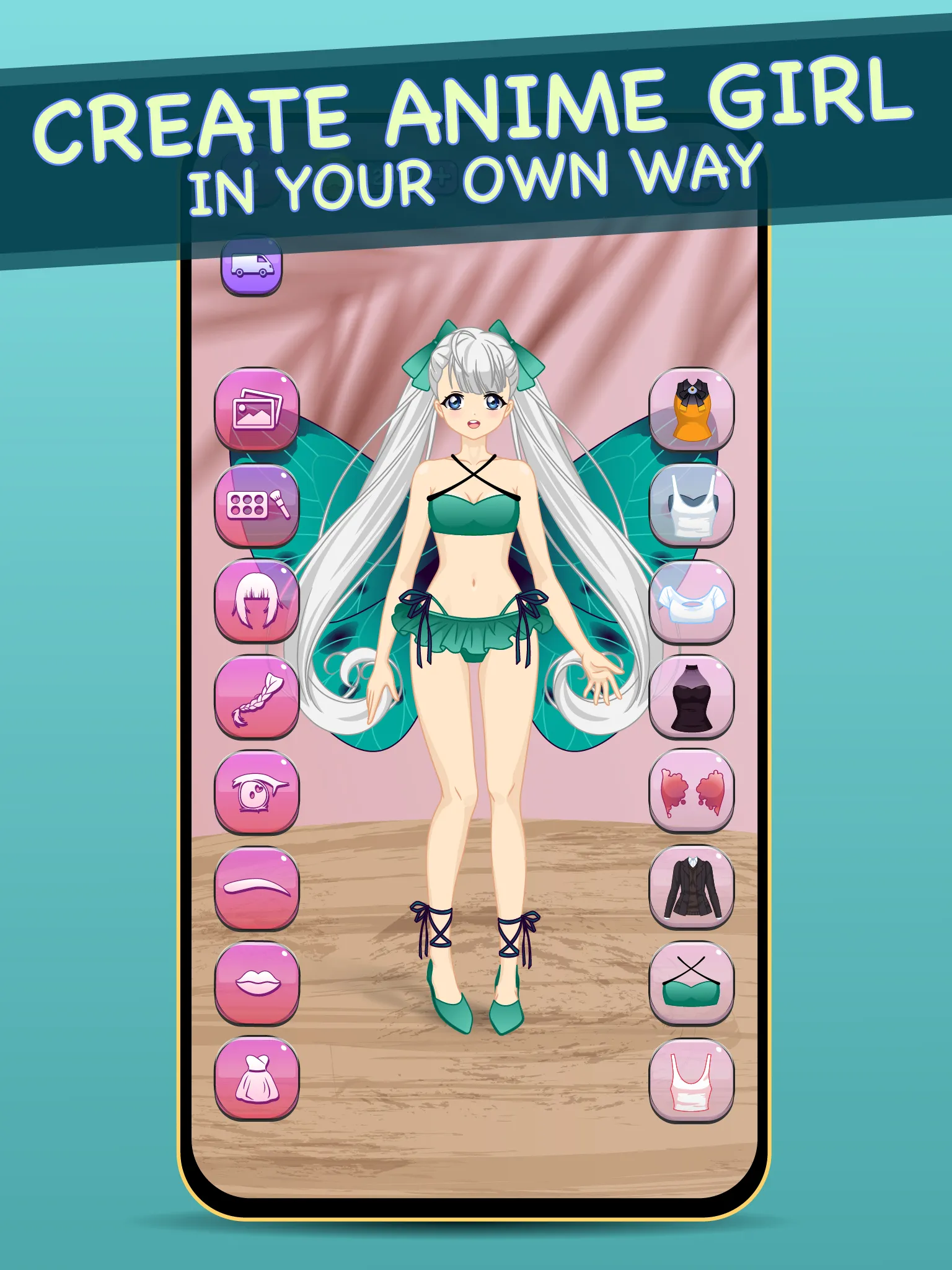 Anime Dress Up for Adults | Indus Appstore | Screenshot