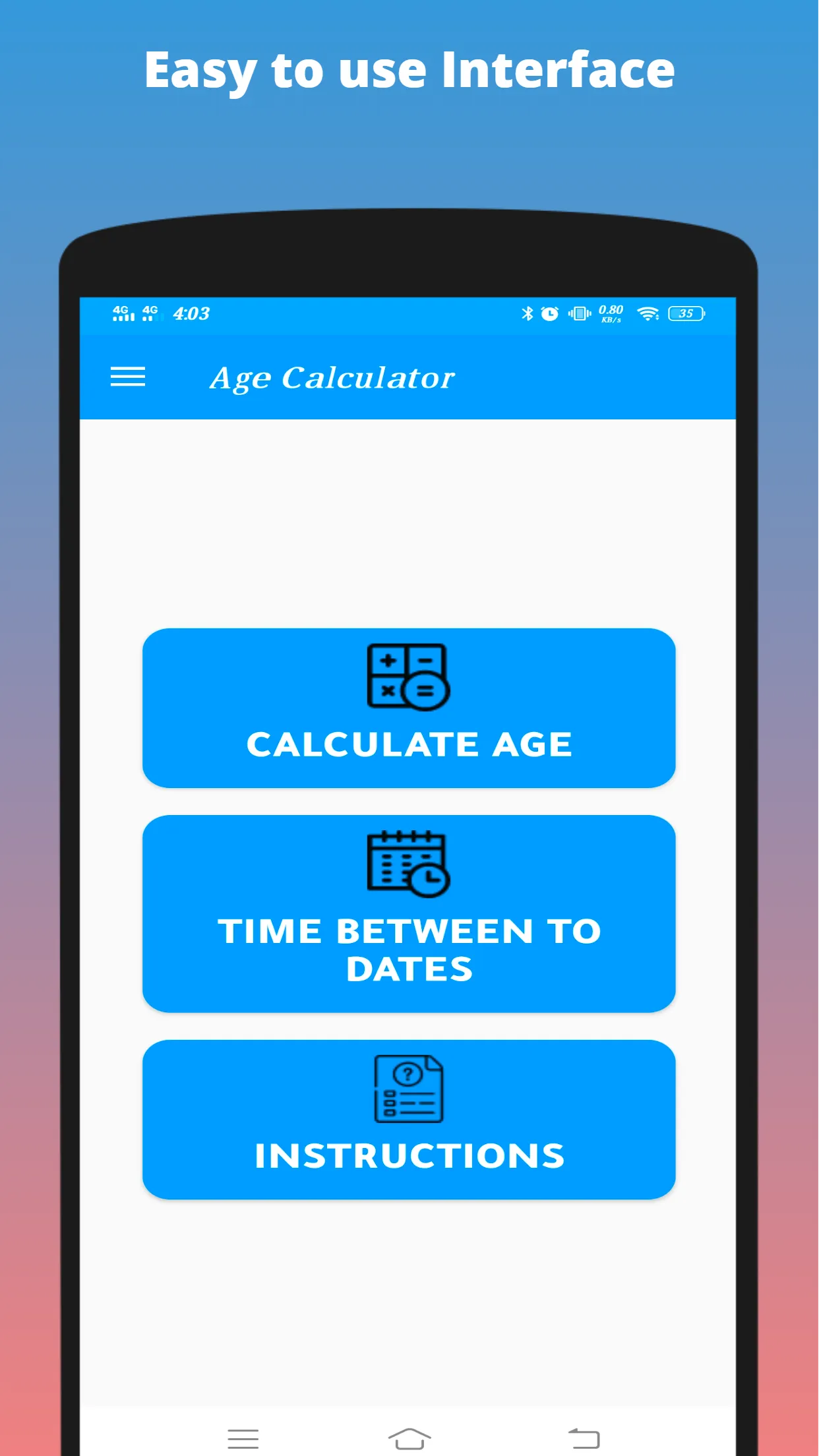 Age Calculator - Calculate Age | Indus Appstore | Screenshot