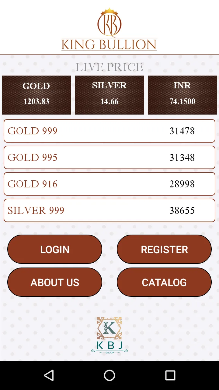 King Bullion | Indus Appstore | Screenshot