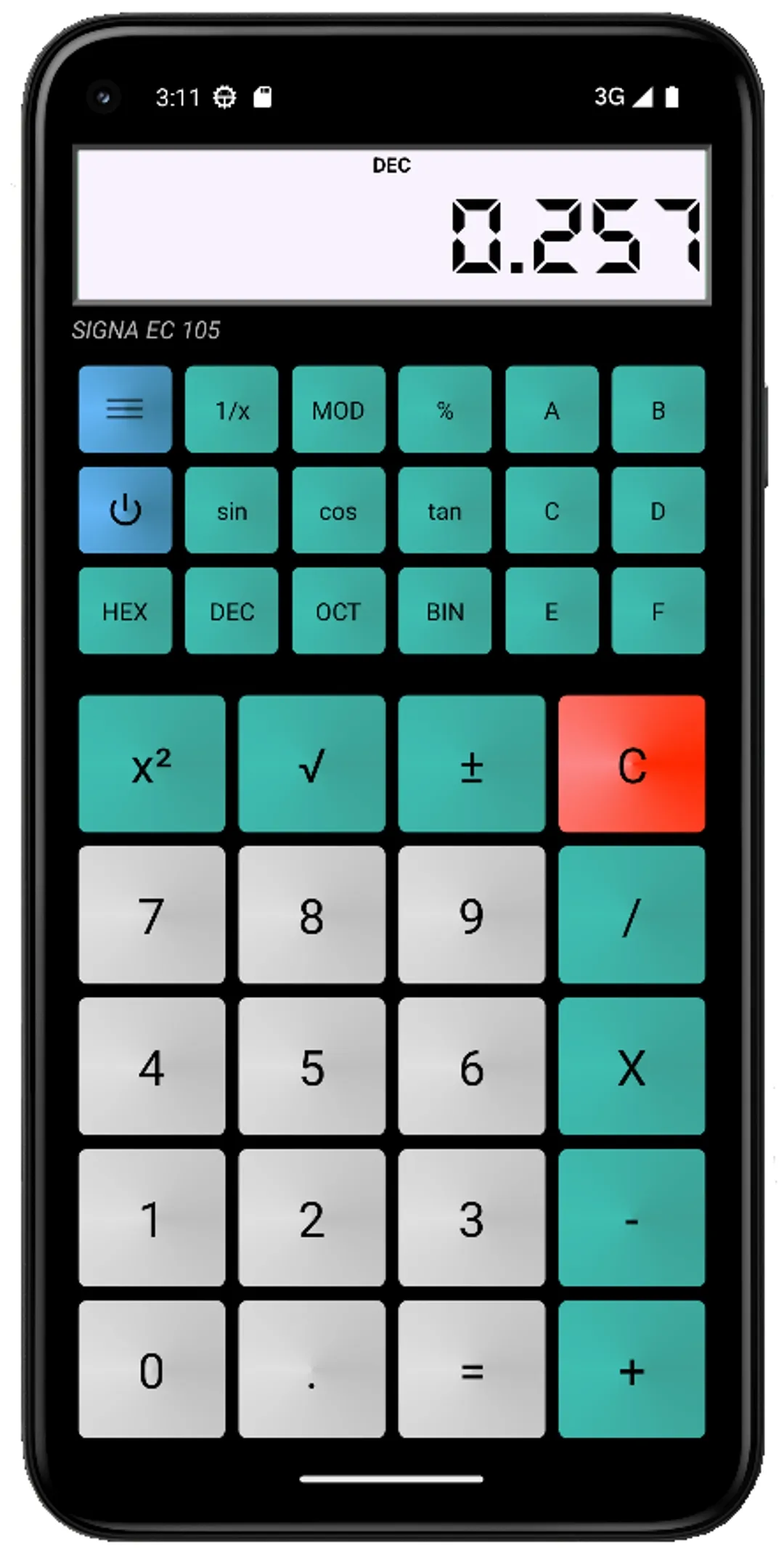 Real Theme Calculator | Indus Appstore | Screenshot