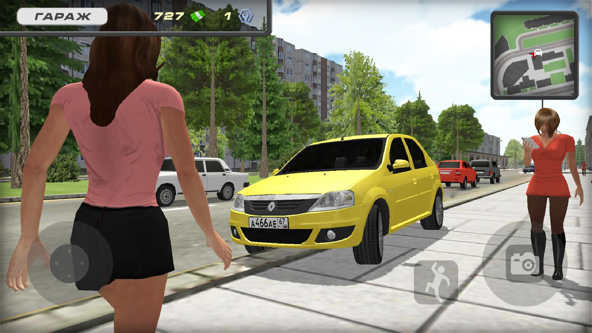 Renault Logan Car Simulator | Indus Appstore | Screenshot