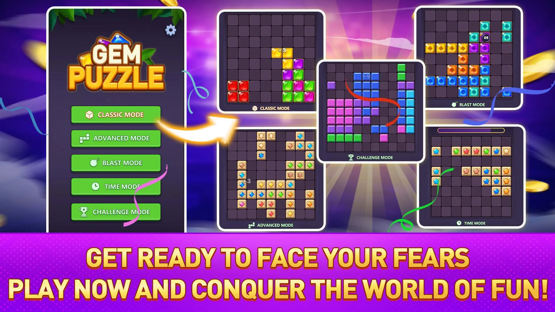 Gem Puzzle | Indus Appstore | Screenshot