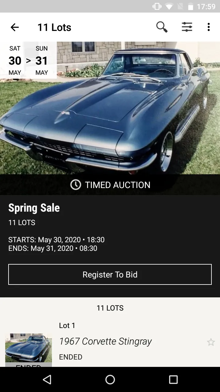 Kansas Estate Auctions | Indus Appstore | Screenshot