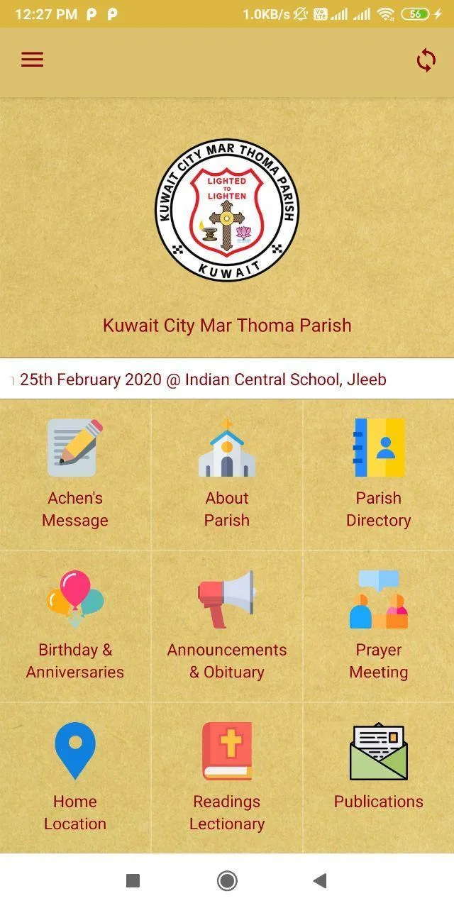 Kuwait City Mar Thoma Parish | Indus Appstore | Screenshot