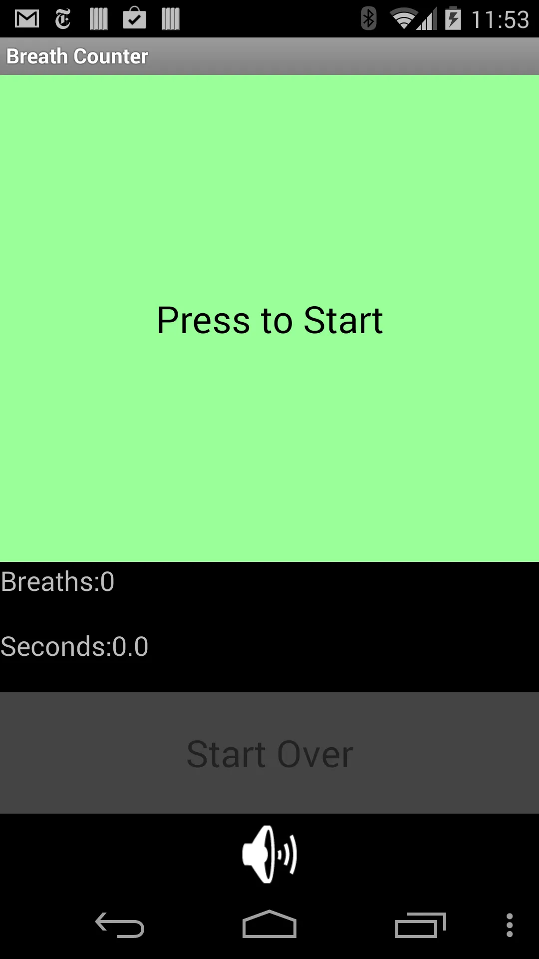 Breath Counter 3.0 | Indus Appstore | Screenshot