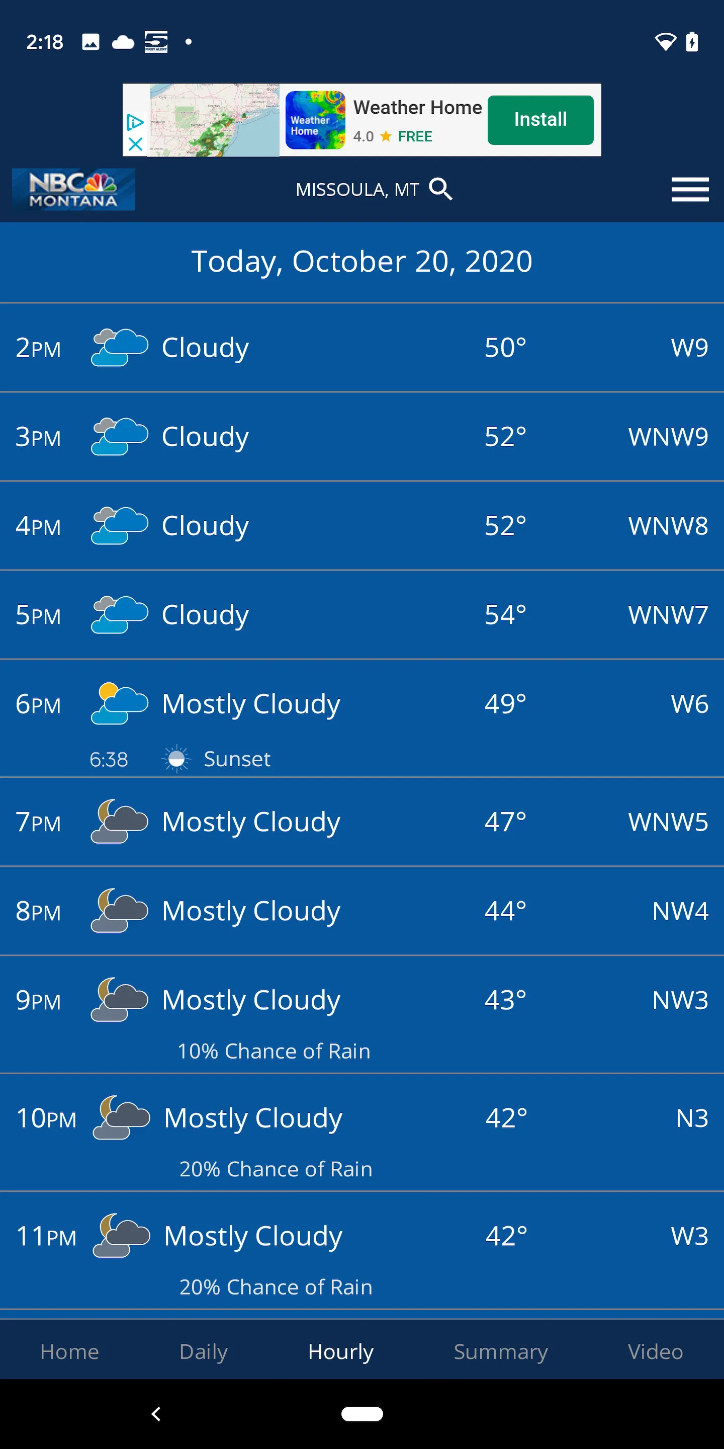 NBC MT Severe WX Alert Team | Indus Appstore | Screenshot