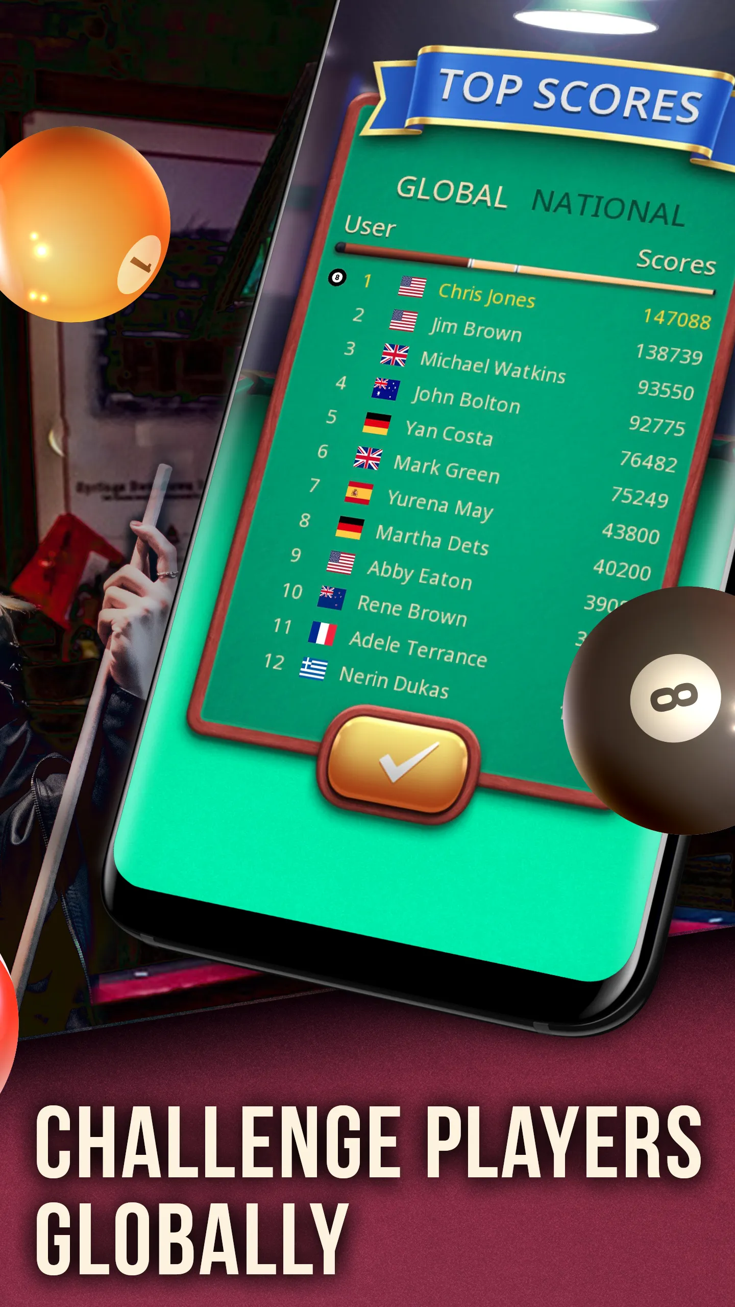 Casual Pool 8 - American 8 Bal | Indus Appstore | Screenshot