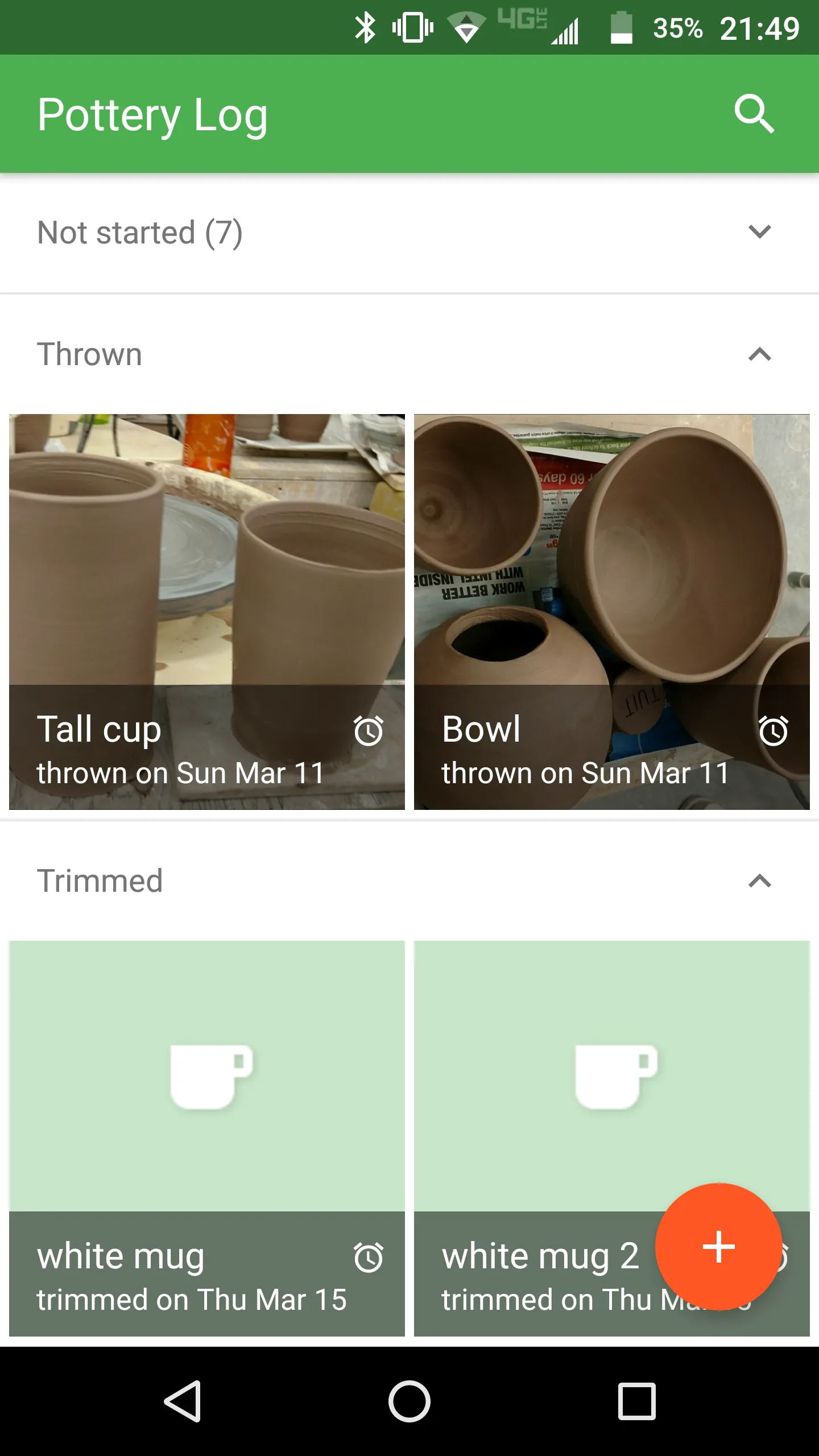 Pottery Log | Indus Appstore | Screenshot