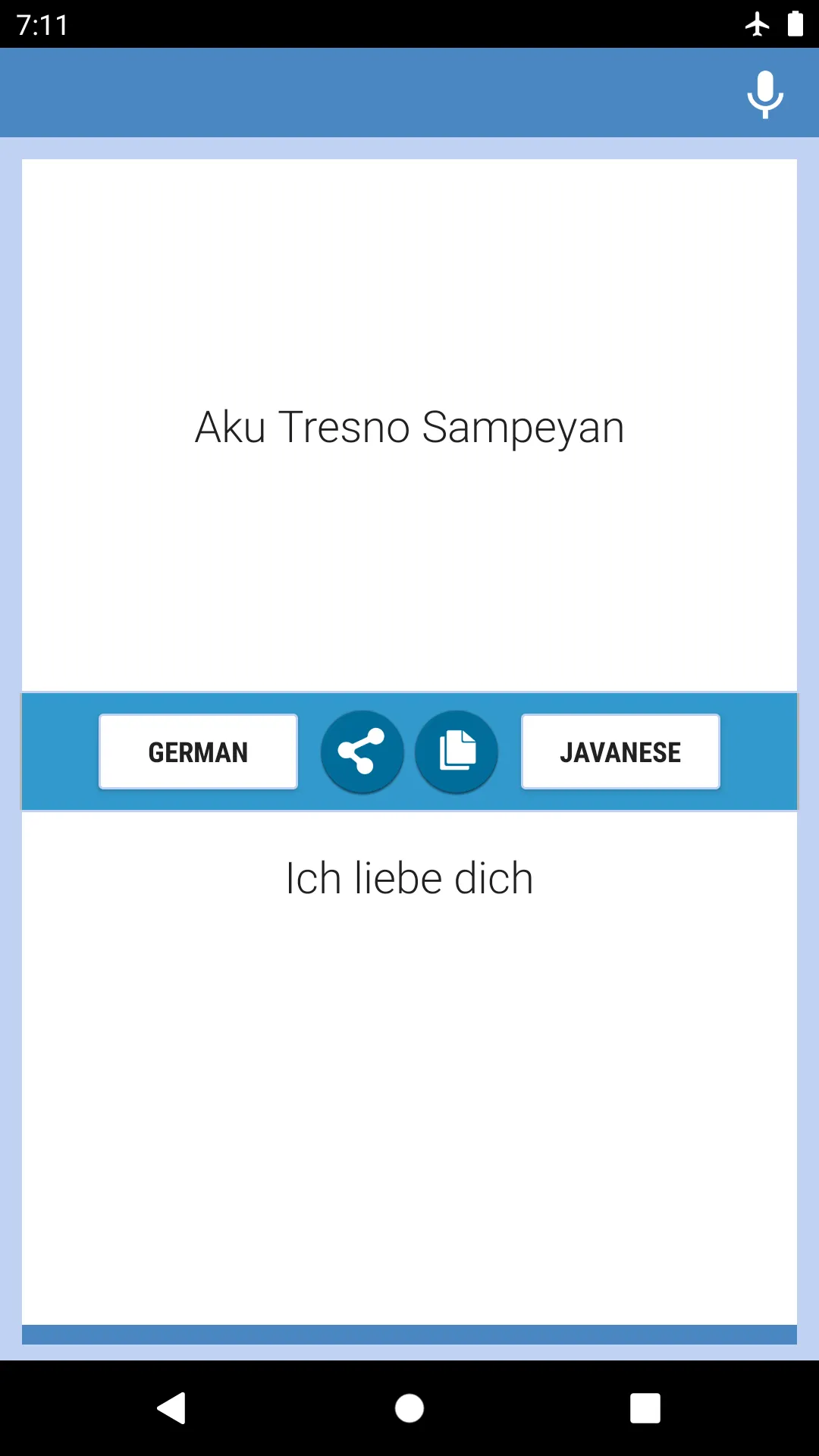 German-Javanese Translator | Indus Appstore | Screenshot