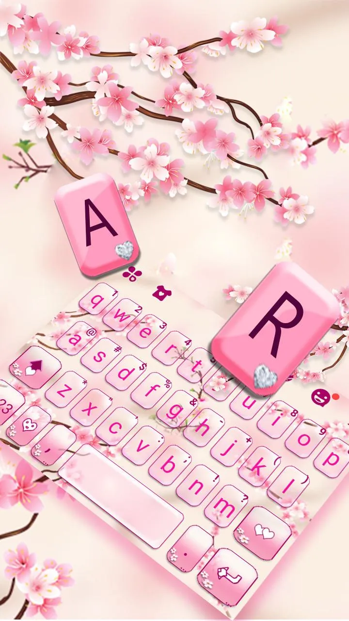 Sakura Blossom 2 Keyboard Them | Indus Appstore | Screenshot