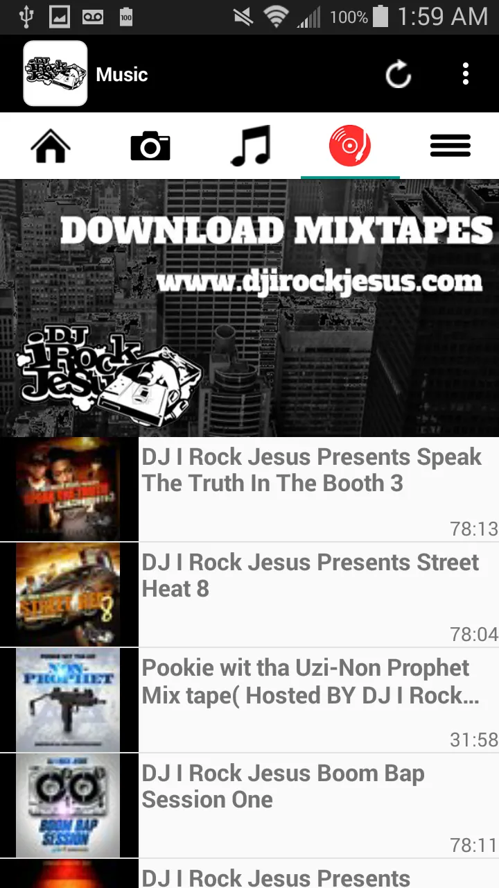 DJ I Rock Jesus | Indus Appstore | Screenshot