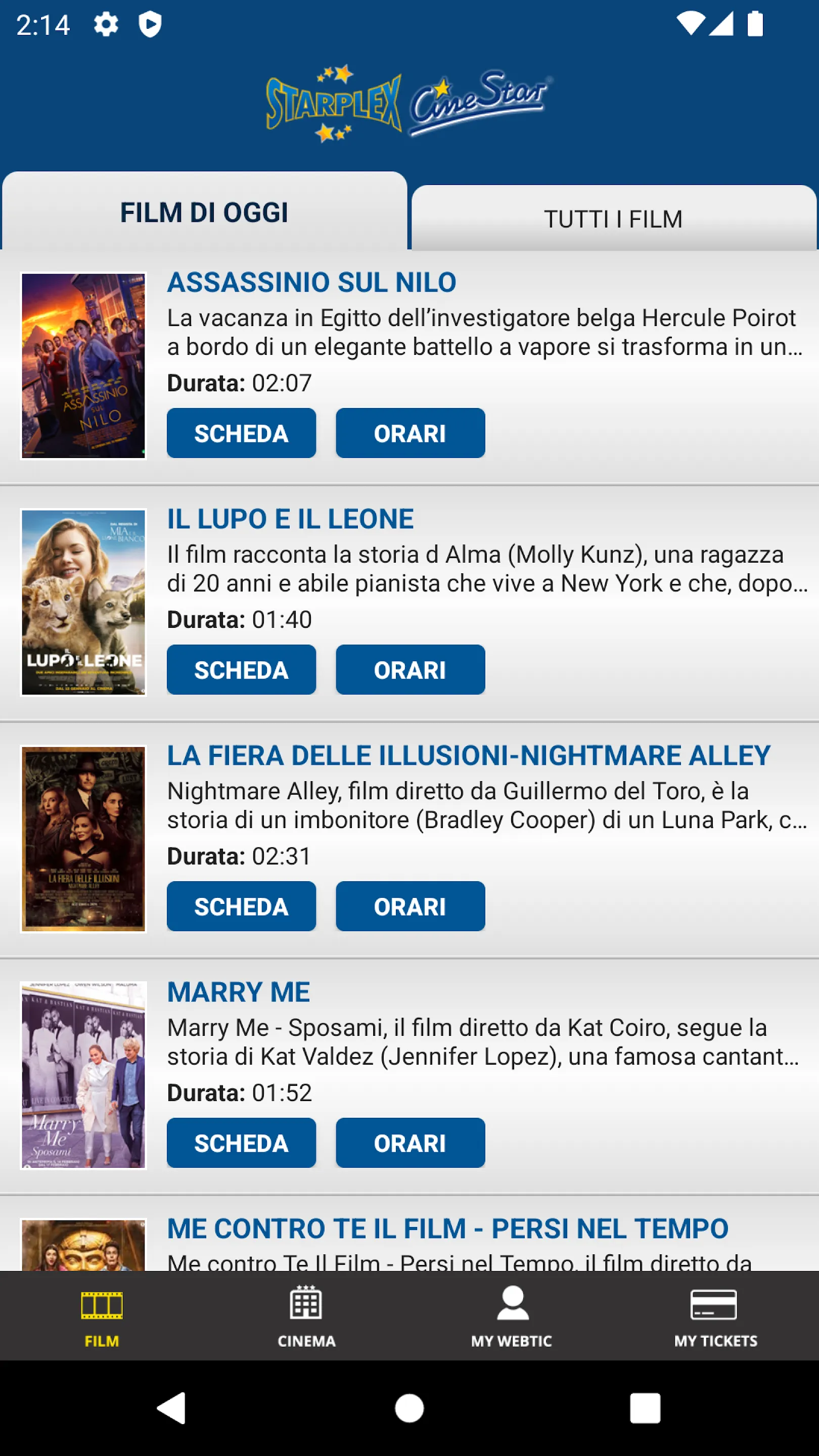 Webtic Starplex Cinema | Indus Appstore | Screenshot