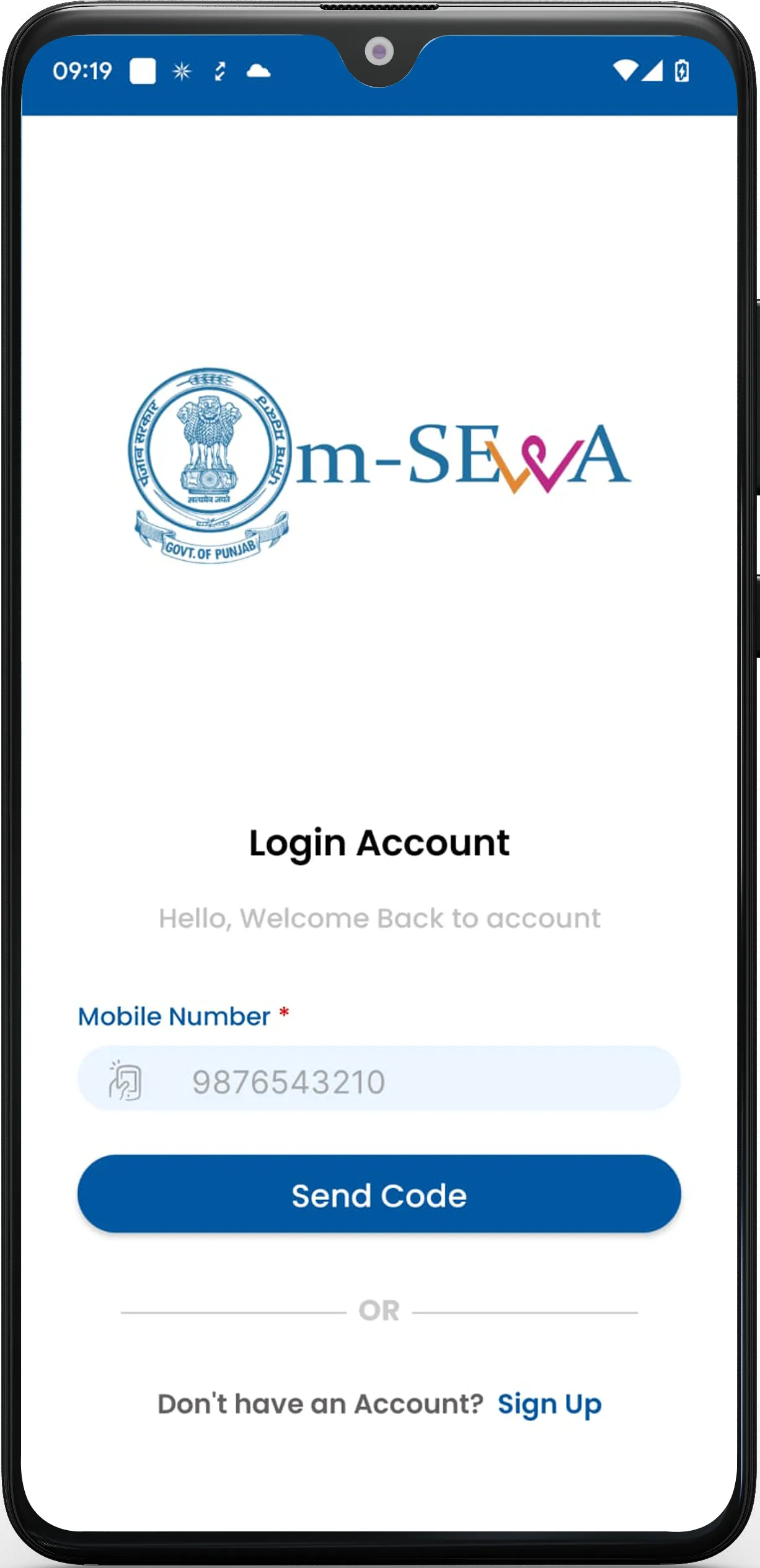 Punjab mSewa | Indus Appstore | Screenshot