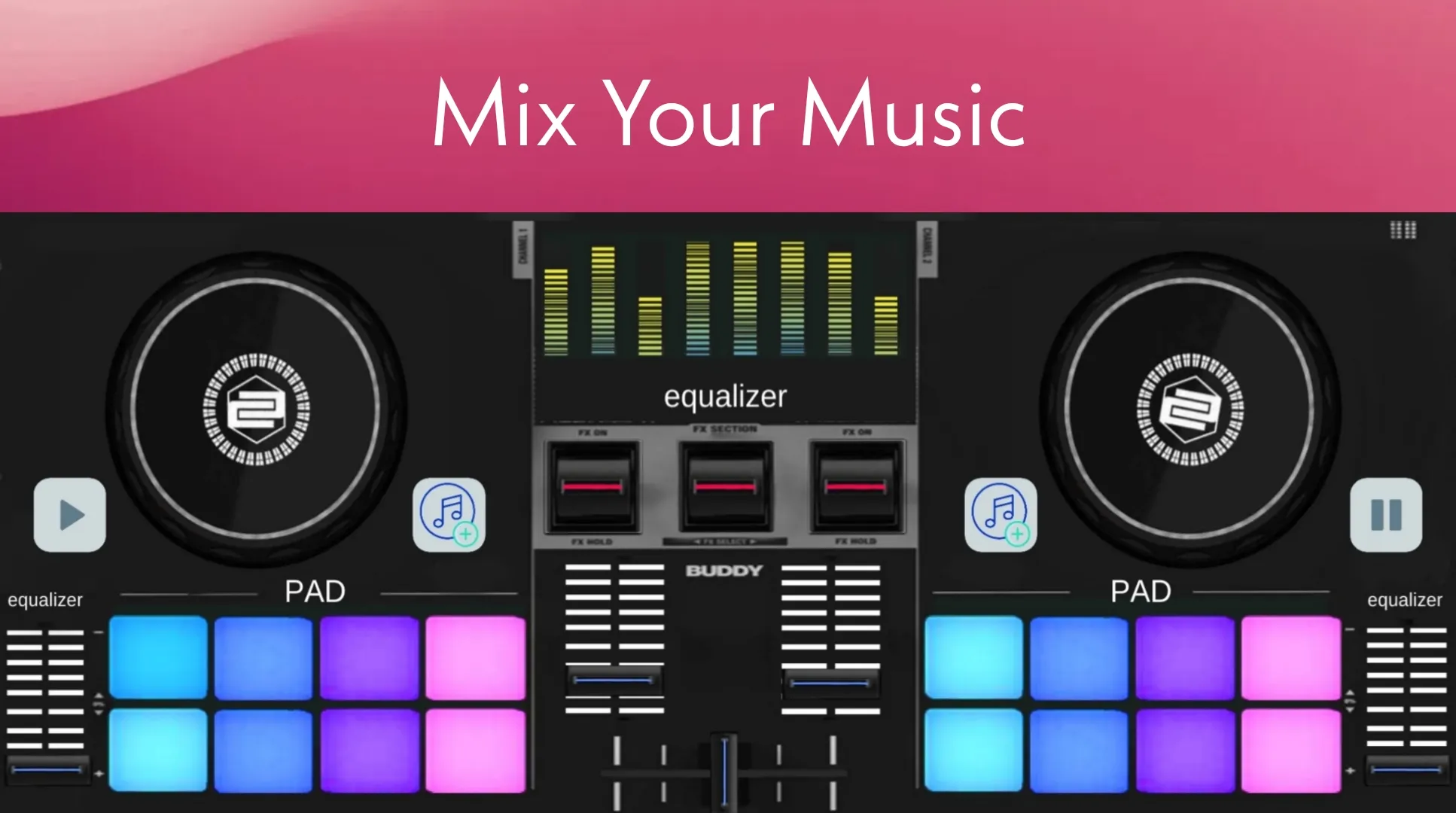 dj with volume & bass booster | Indus Appstore | Screenshot