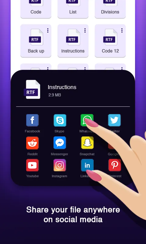 RTF Viewer RTF File Reader | Indus Appstore | Screenshot
