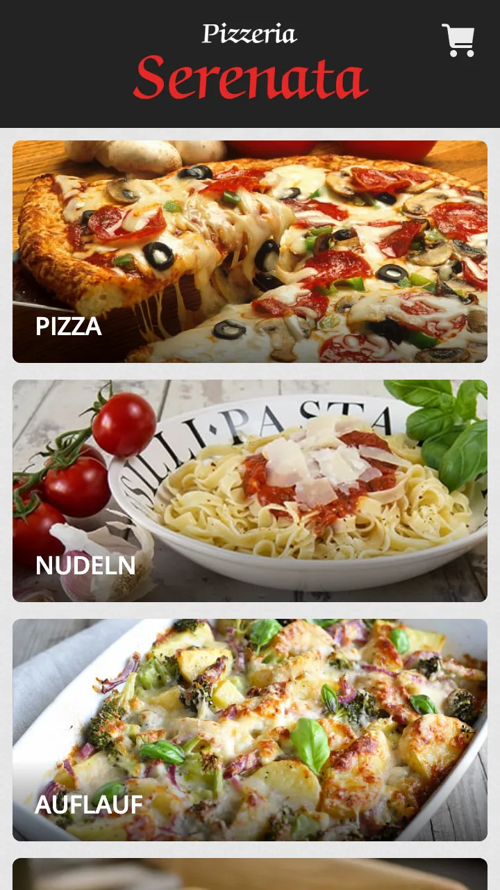 Pizzeria Serenata Gütersloh | Indus Appstore | Screenshot