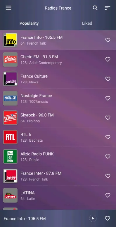 Radio France - Radio France FM | Indus Appstore | Screenshot