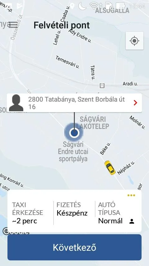 Turul Taxi - Tatabánya | Indus Appstore | Screenshot