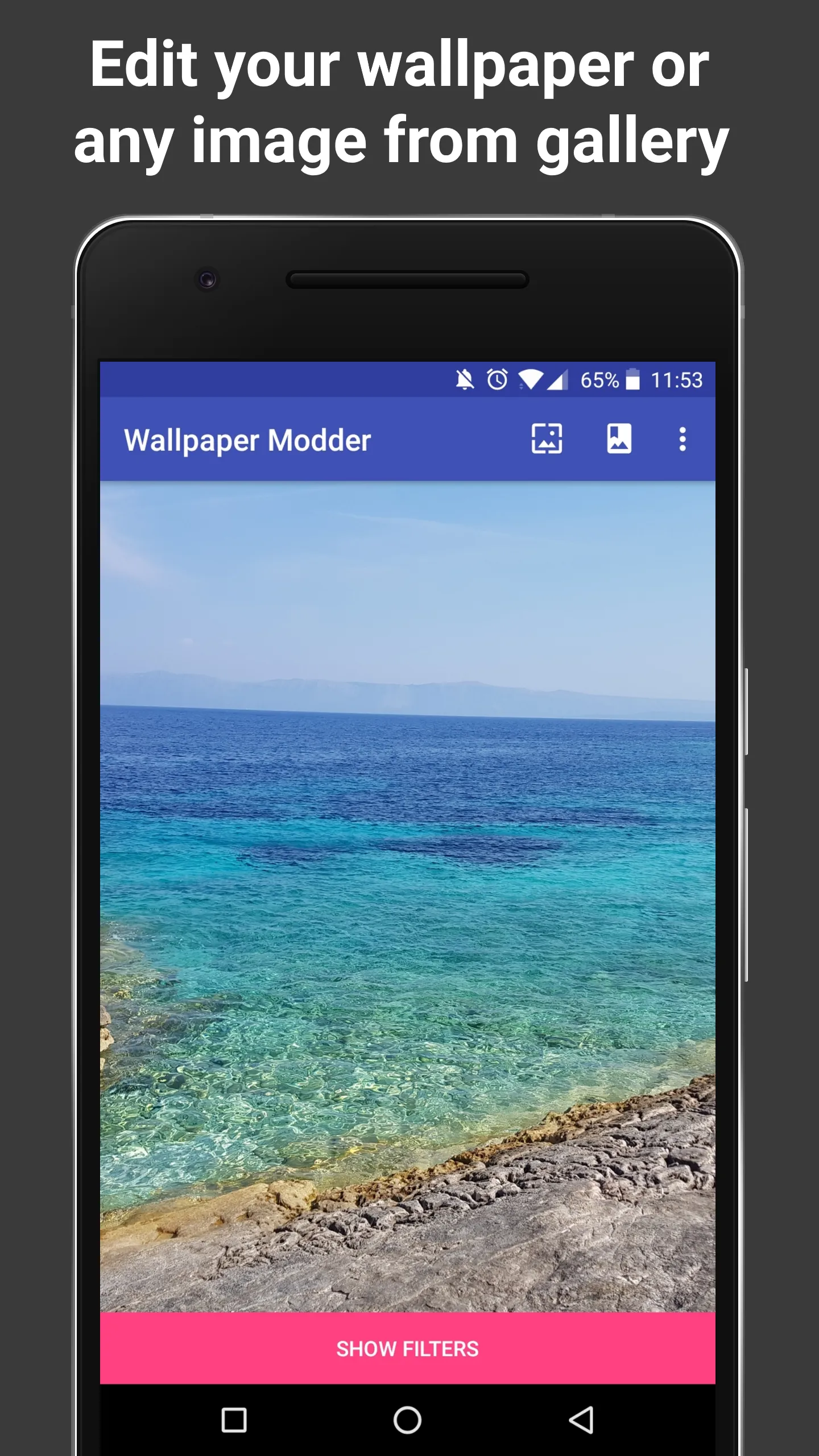 Wallpaper Editor Setter Saver  | Indus Appstore | Screenshot