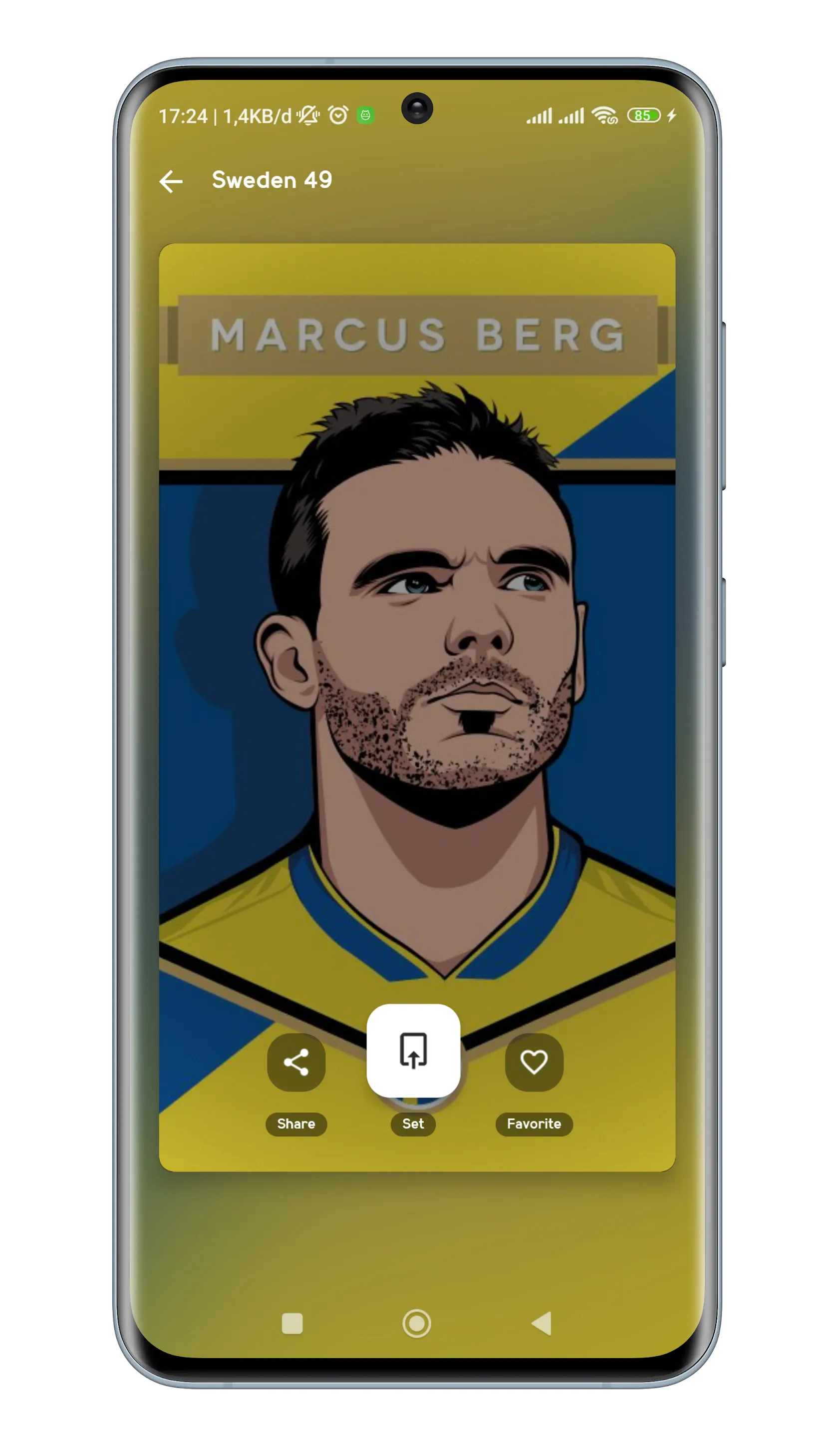 Sweden Football Team Wallpaper | Indus Appstore | Screenshot