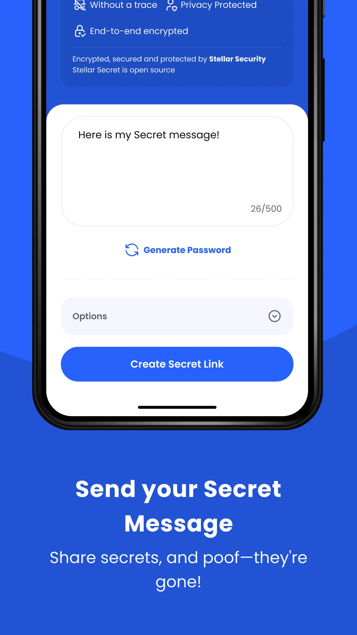 Stellar Security - Secret | Indus Appstore | Screenshot