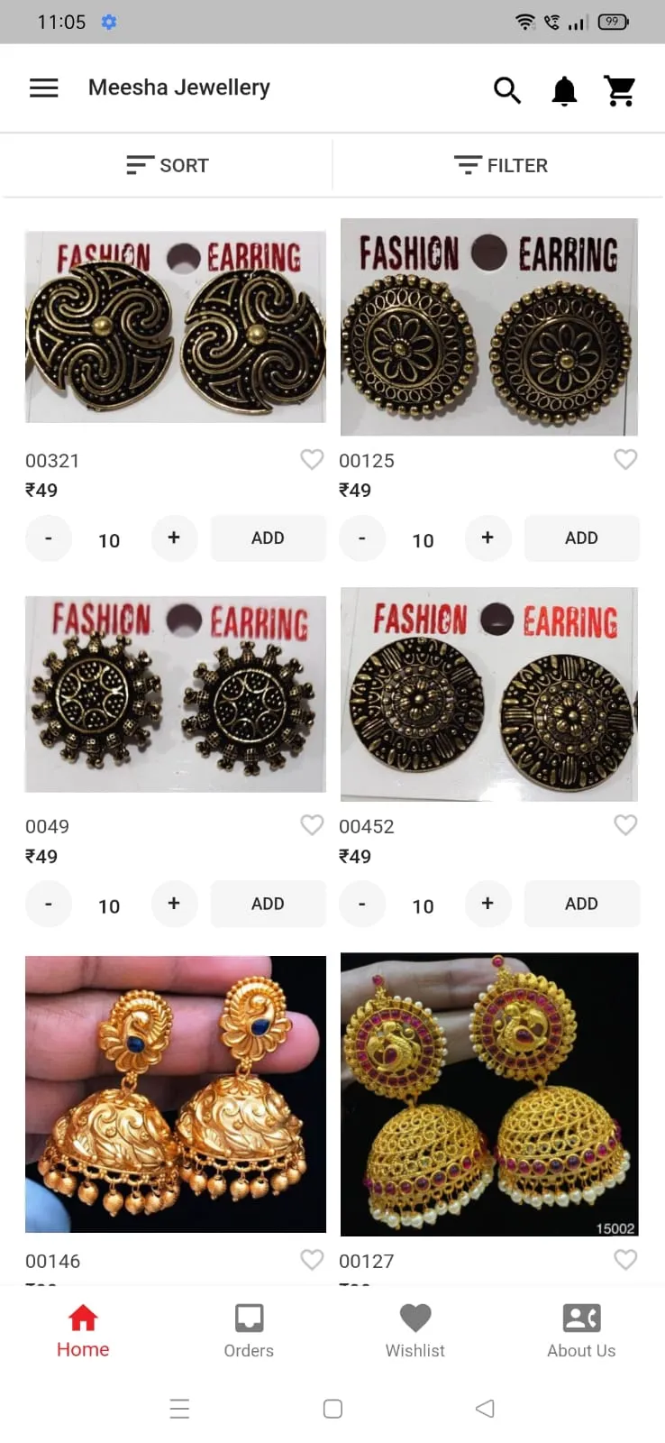 Meesha Jewellery - Wholesaler | Indus Appstore | Screenshot