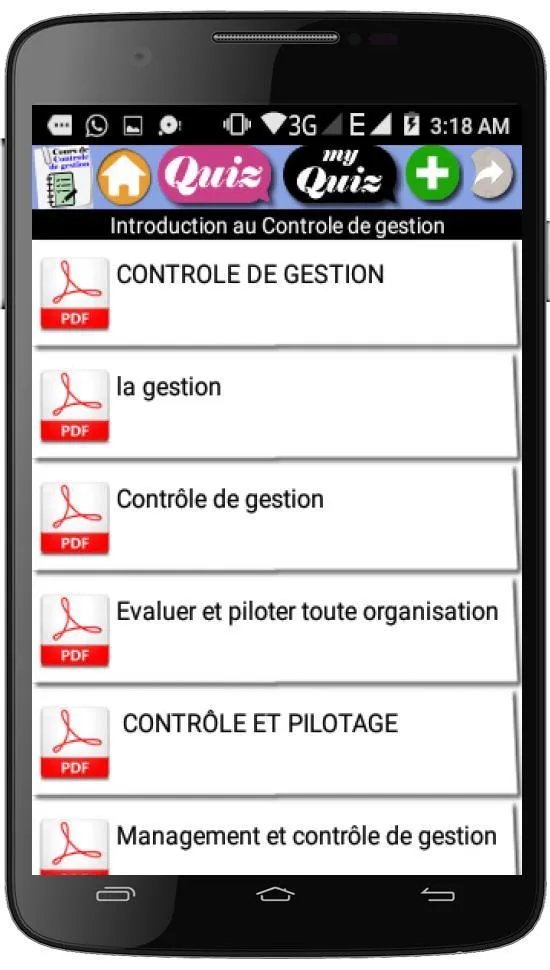 Cours de controle de gestion | Indus Appstore | Screenshot