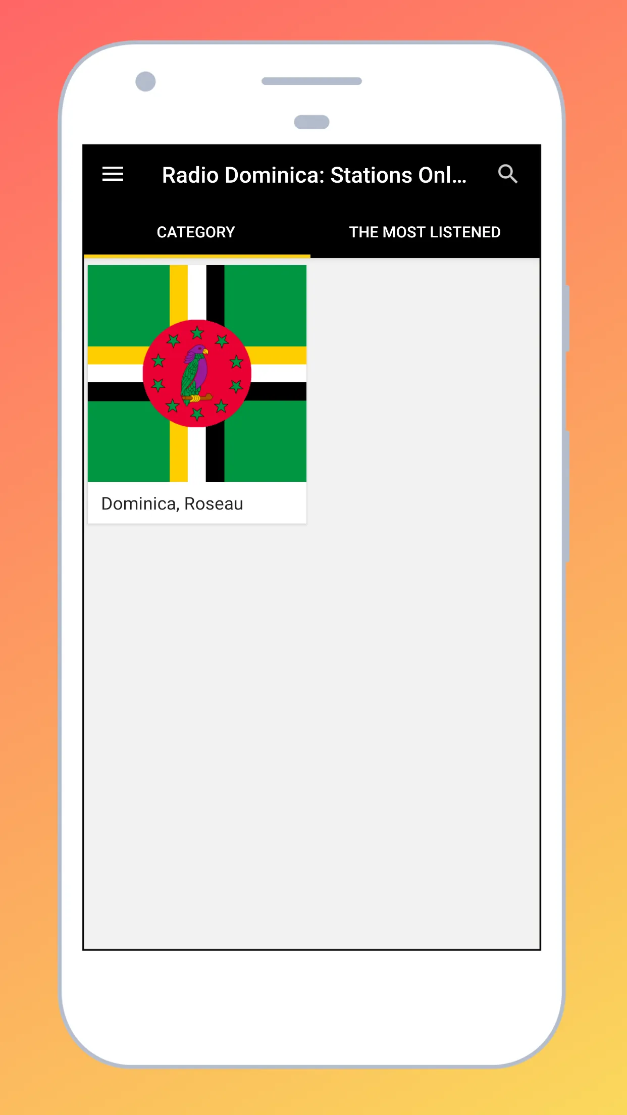 Radio Dominica + Radio Online | Indus Appstore | Screenshot