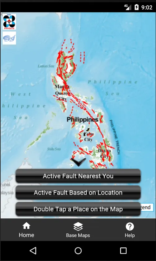 The PHIVOLCS FaultFinder | Indus Appstore | Screenshot