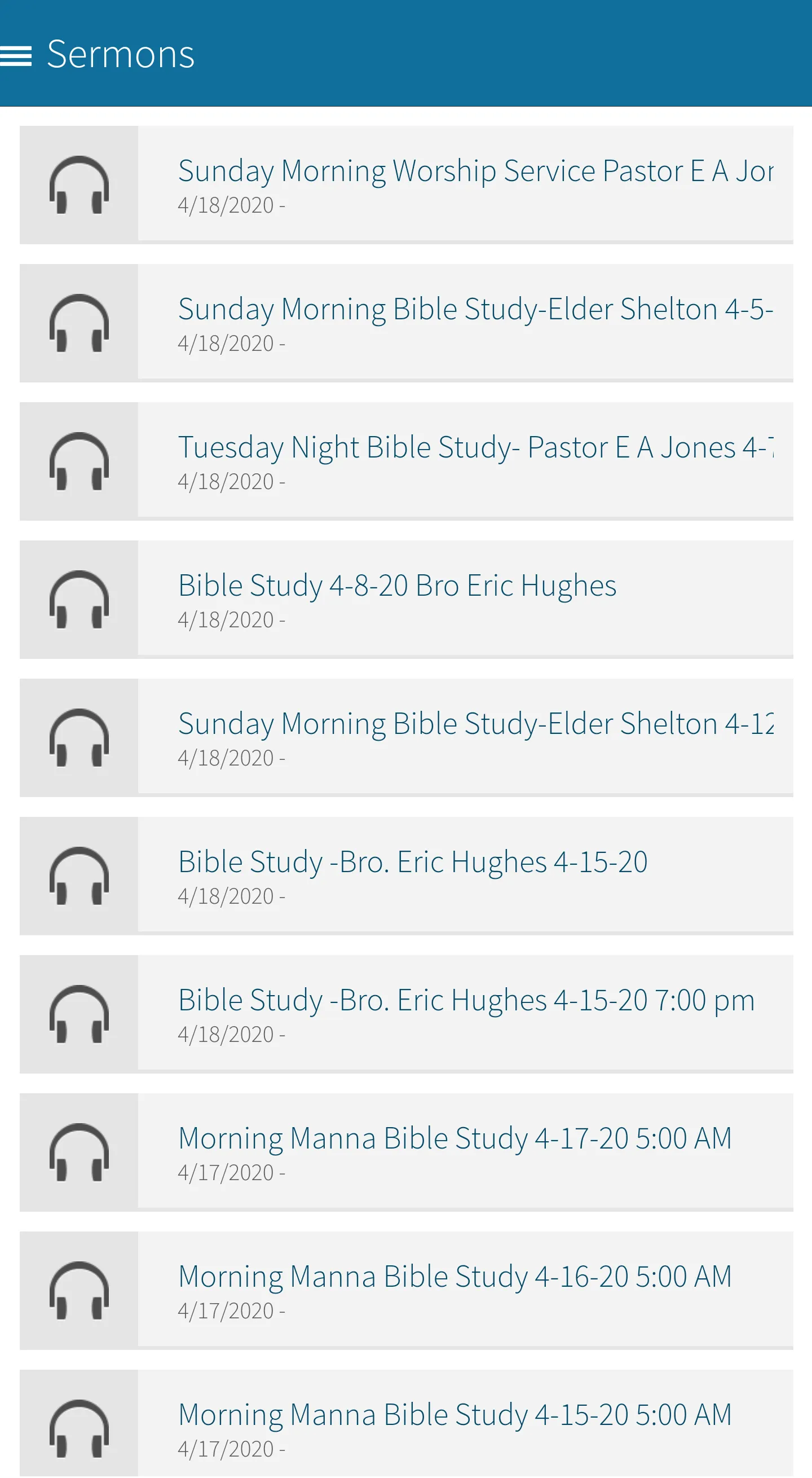 Living Gospel Church L.A. | Indus Appstore | Screenshot