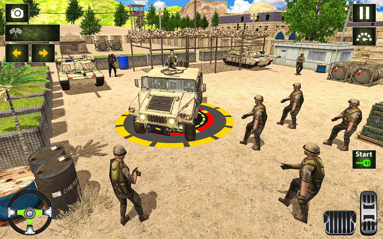 Army truck driving truck games | Indus Appstore | Screenshot