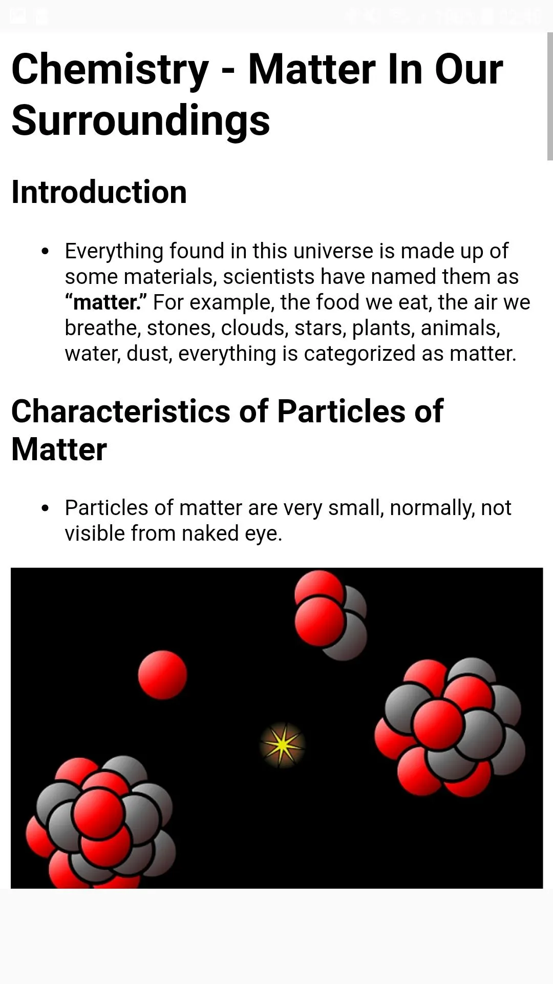 Chemistry Notes Offline | Indus Appstore | Screenshot