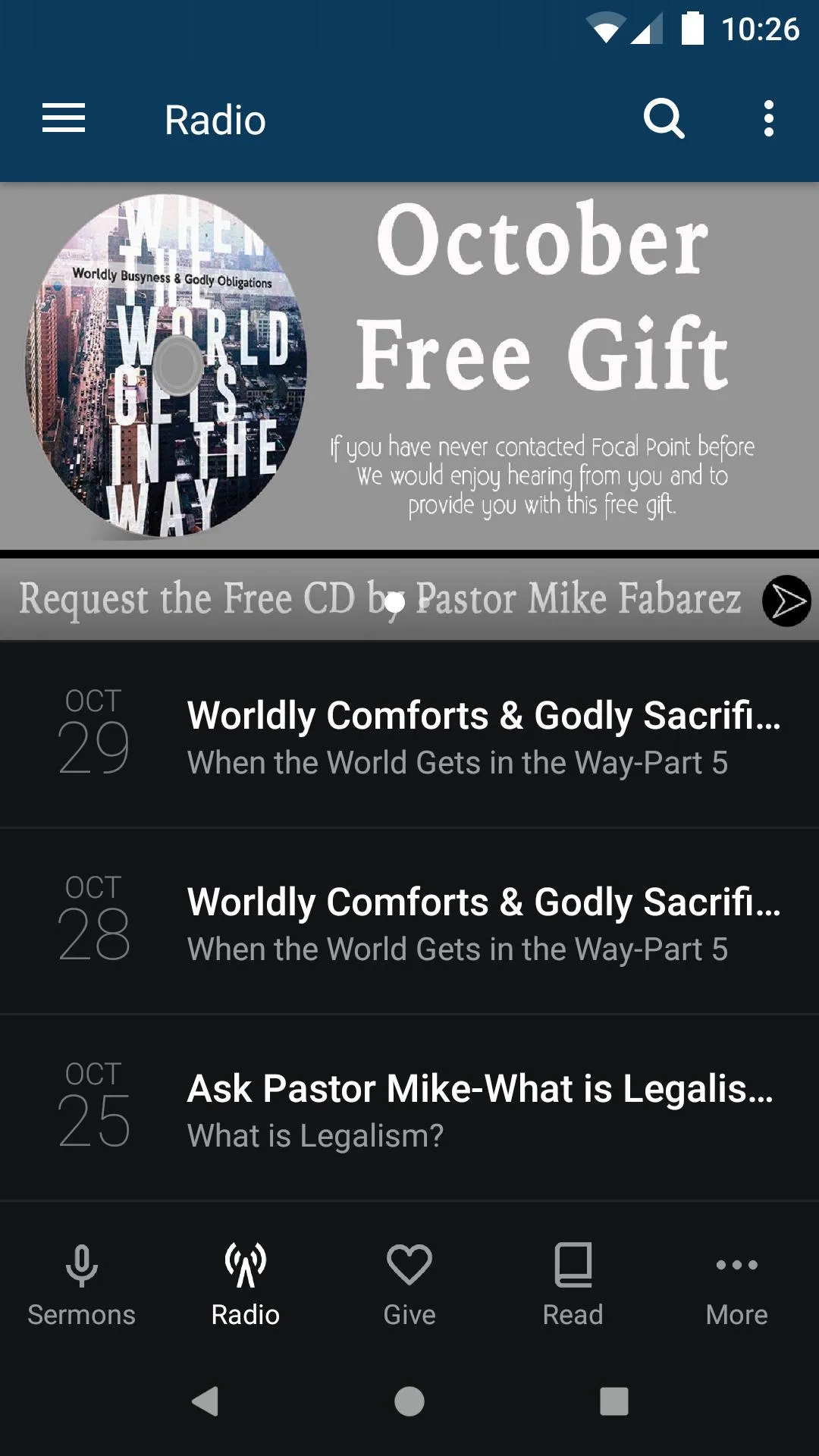 Focal Point Radio Ministries | Indus Appstore | Screenshot