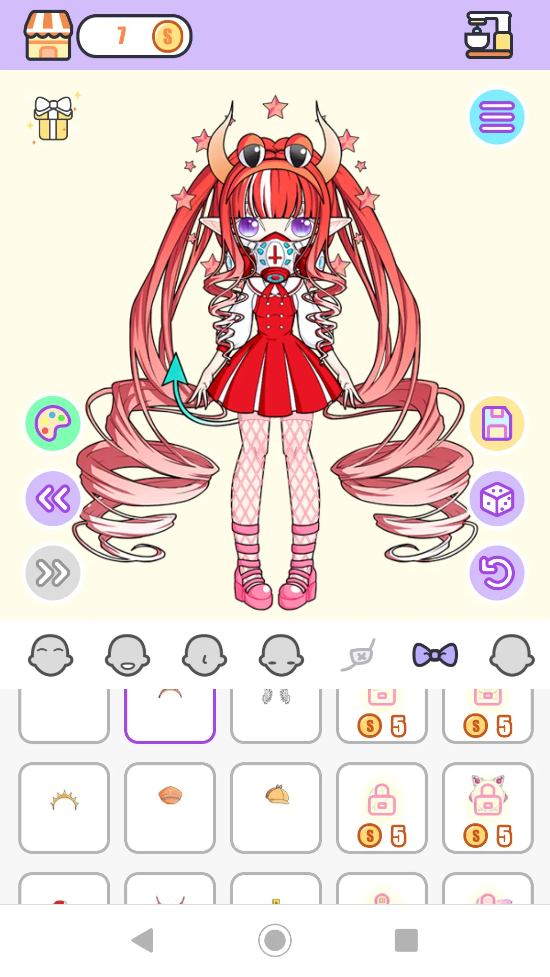 Magical Girl Avatar Factory | Indus Appstore | Screenshot