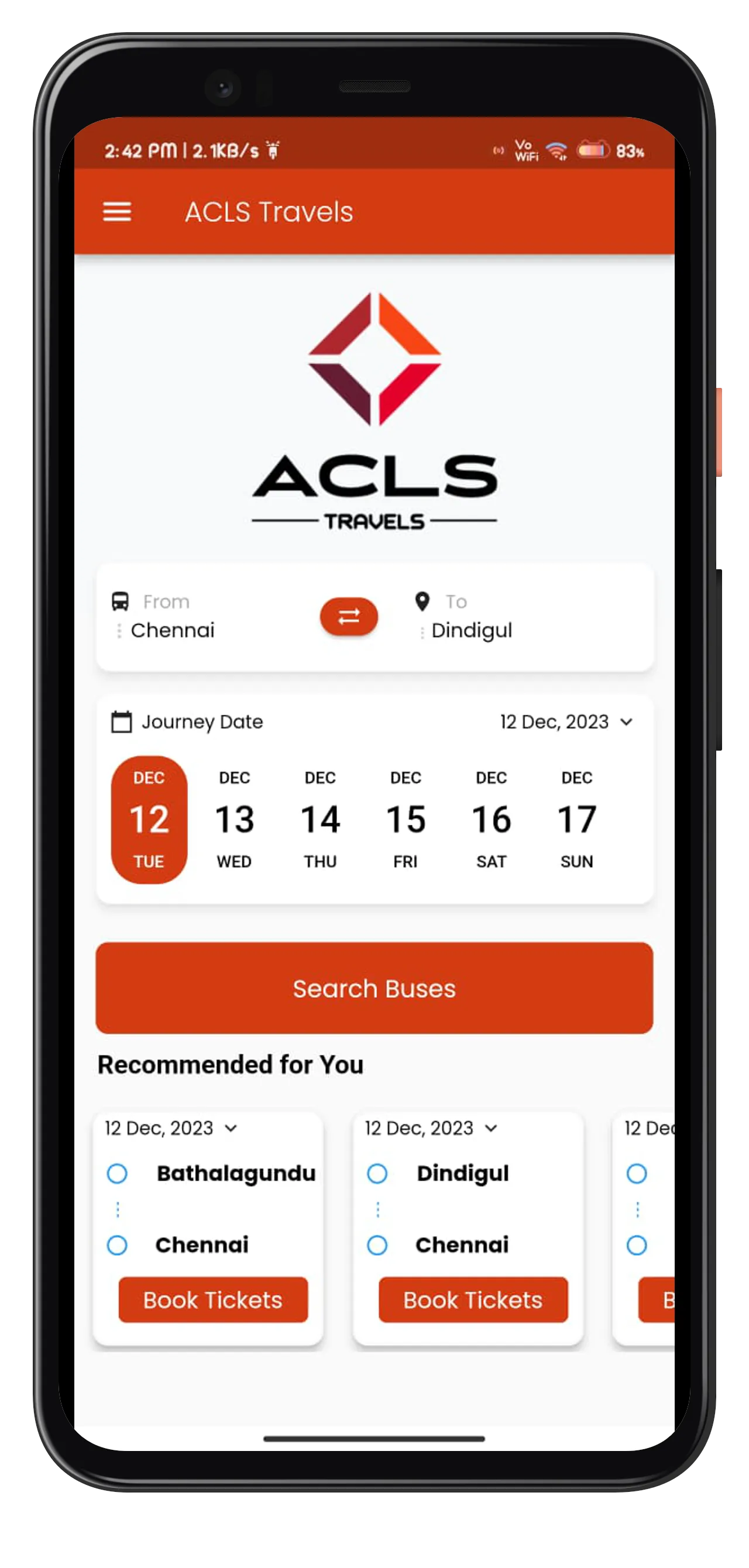 ACLS Travels | Indus Appstore | Screenshot