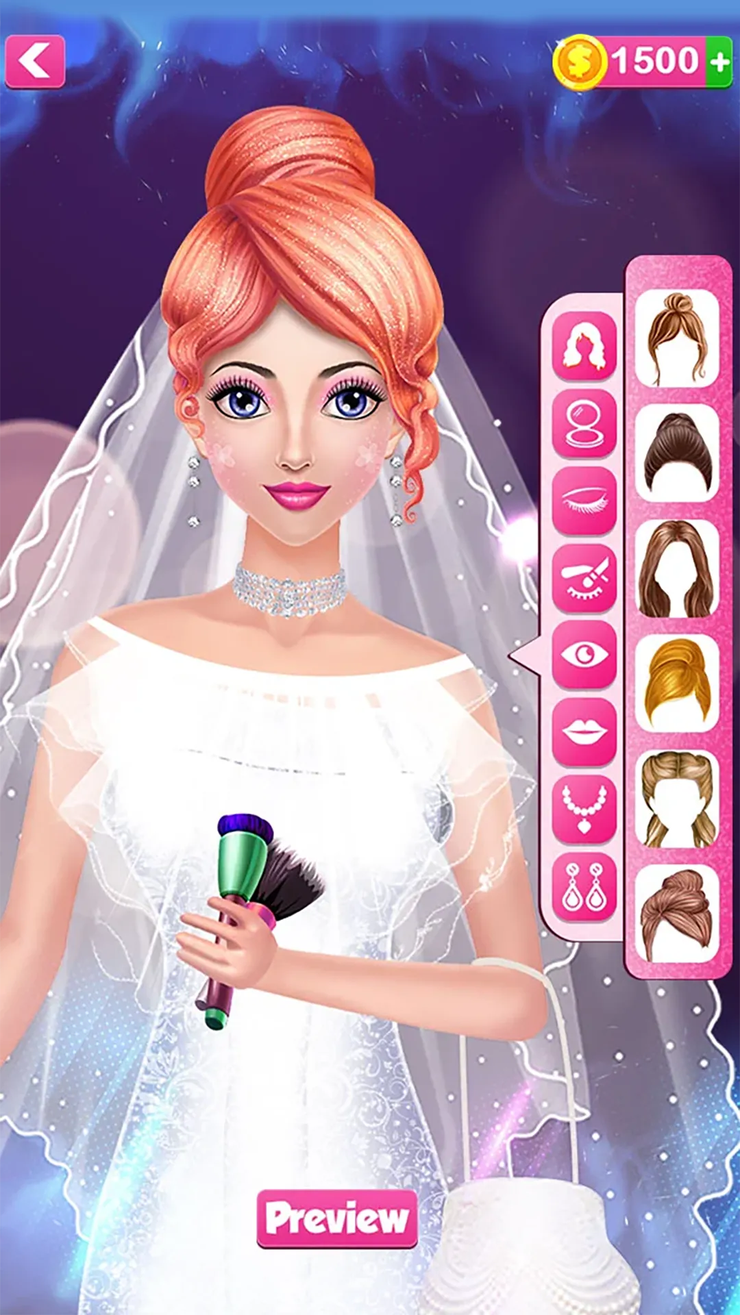 wedding makeup dressup | Indus Appstore | Screenshot