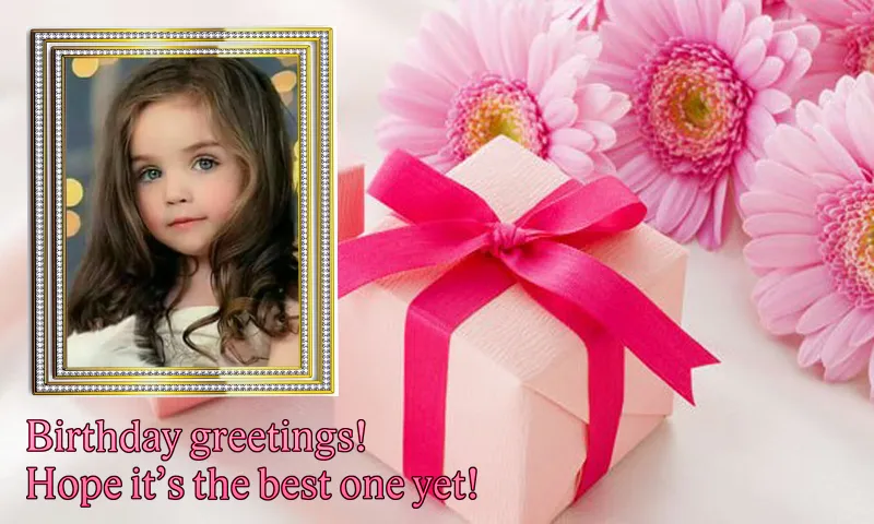 Birthday Photo Frame | Indus Appstore | Screenshot