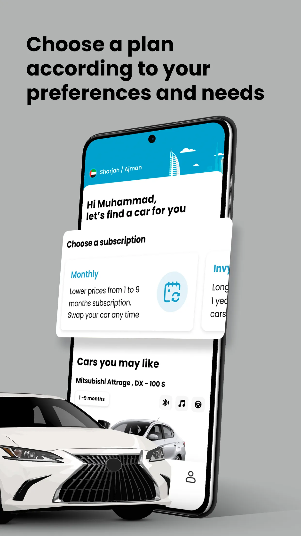 invygo - monthly car rental | Indus Appstore | Screenshot