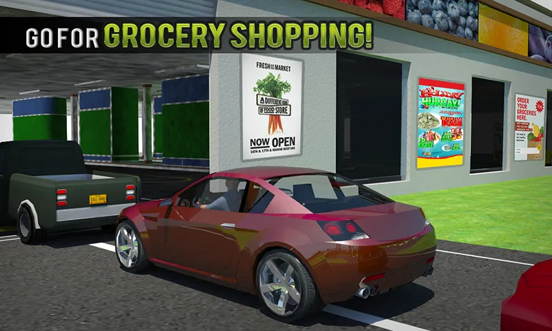 Shopping Mall Car Driving Game | Indus Appstore | Screenshot