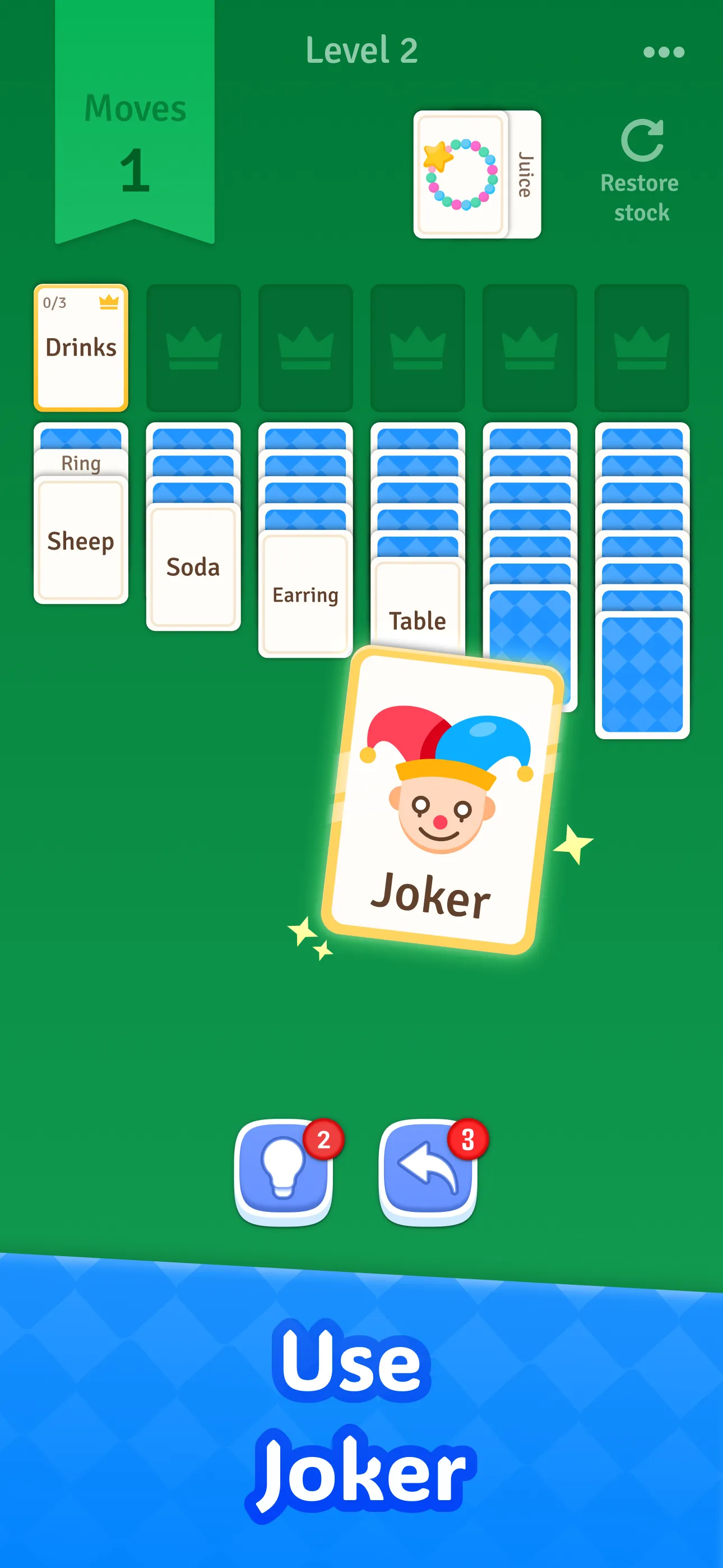 Solitaire Associations: Words | Indus Appstore | Screenshot