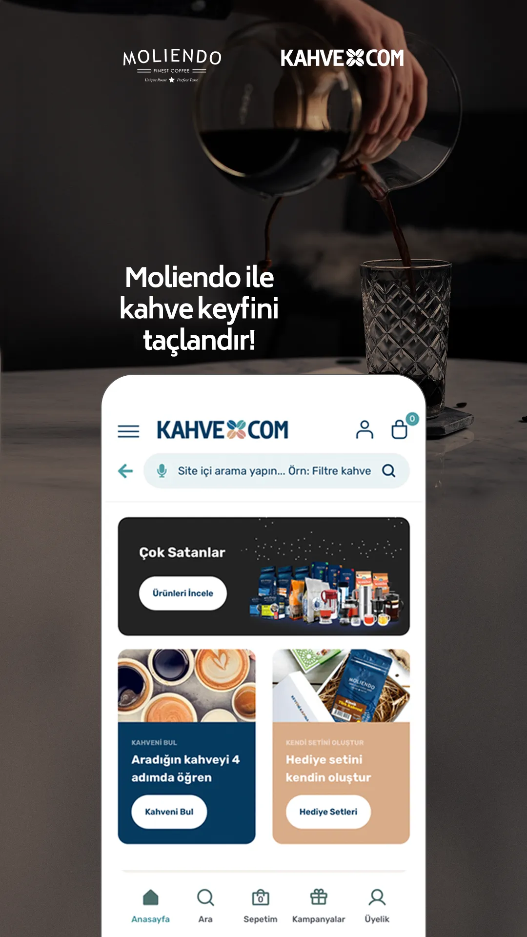 Kahve.com | Indus Appstore | Screenshot