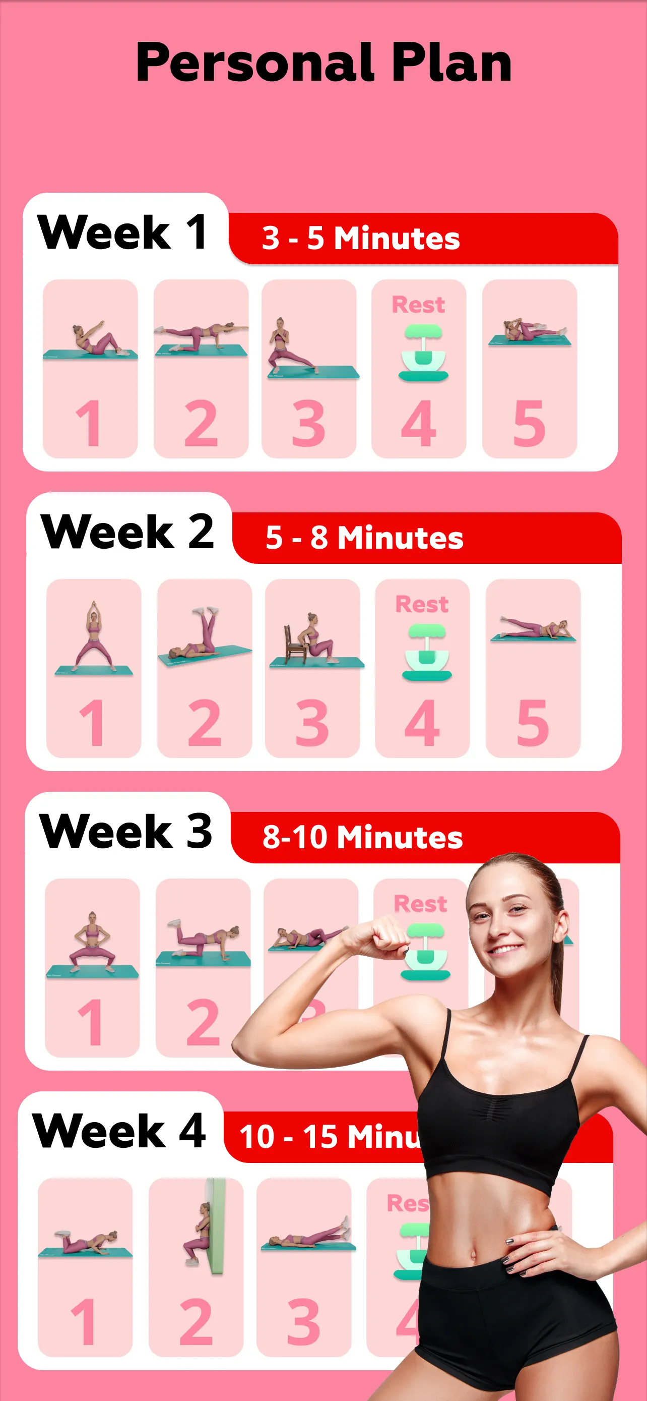 Women Workout: Lose Belly Fat | Indus Appstore | Screenshot