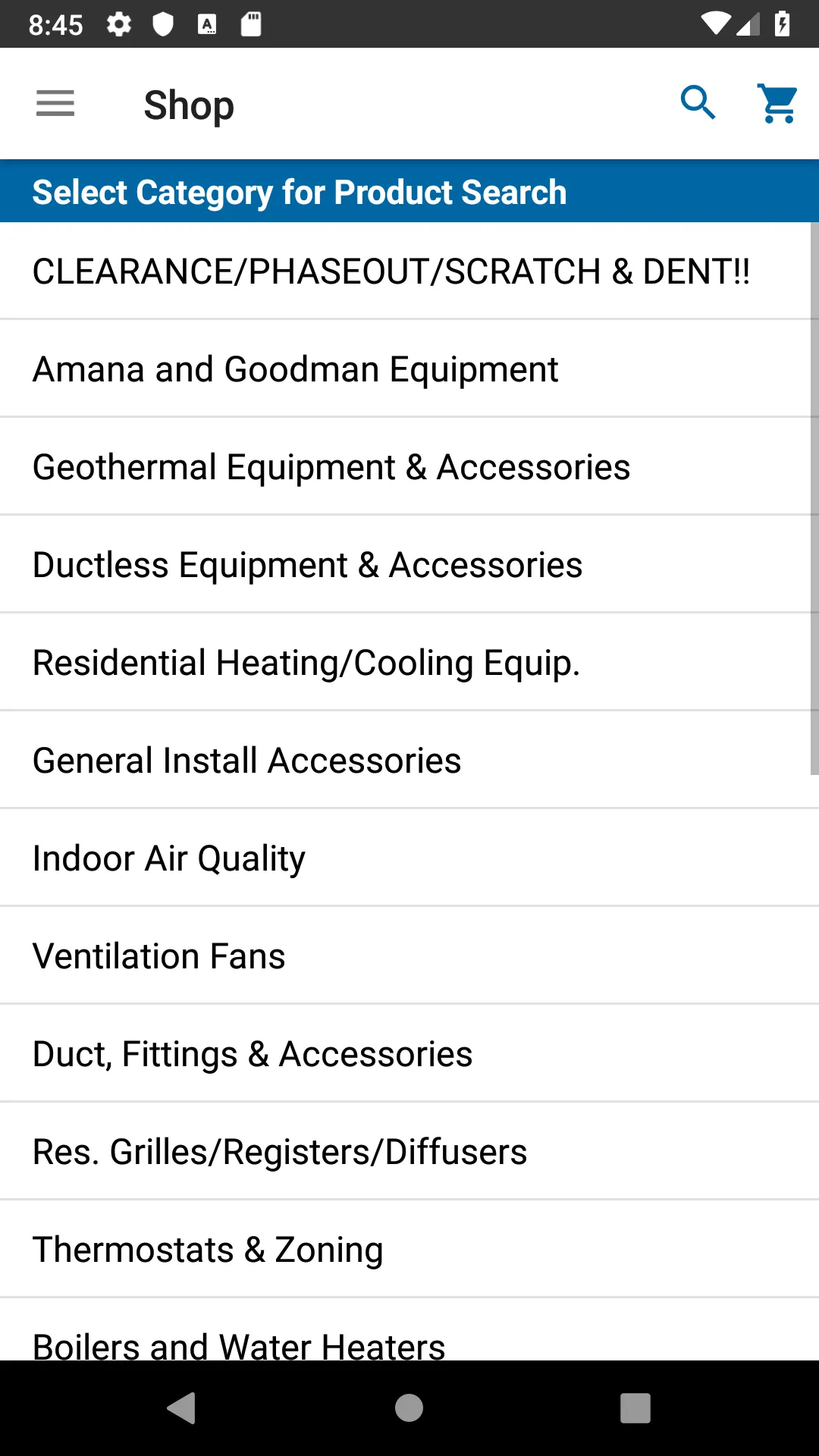 HVAC MobileSales | Indus Appstore | Screenshot