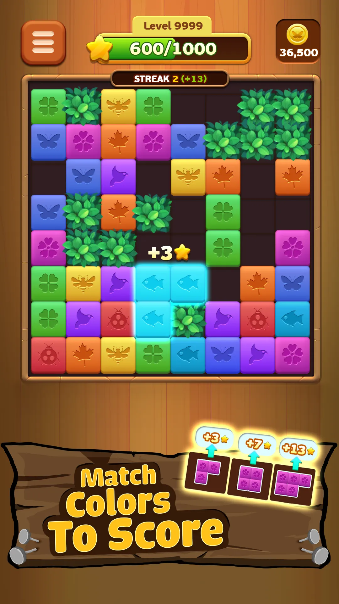 Triple Butterfly: Block Puzzle | Indus Appstore | Screenshot