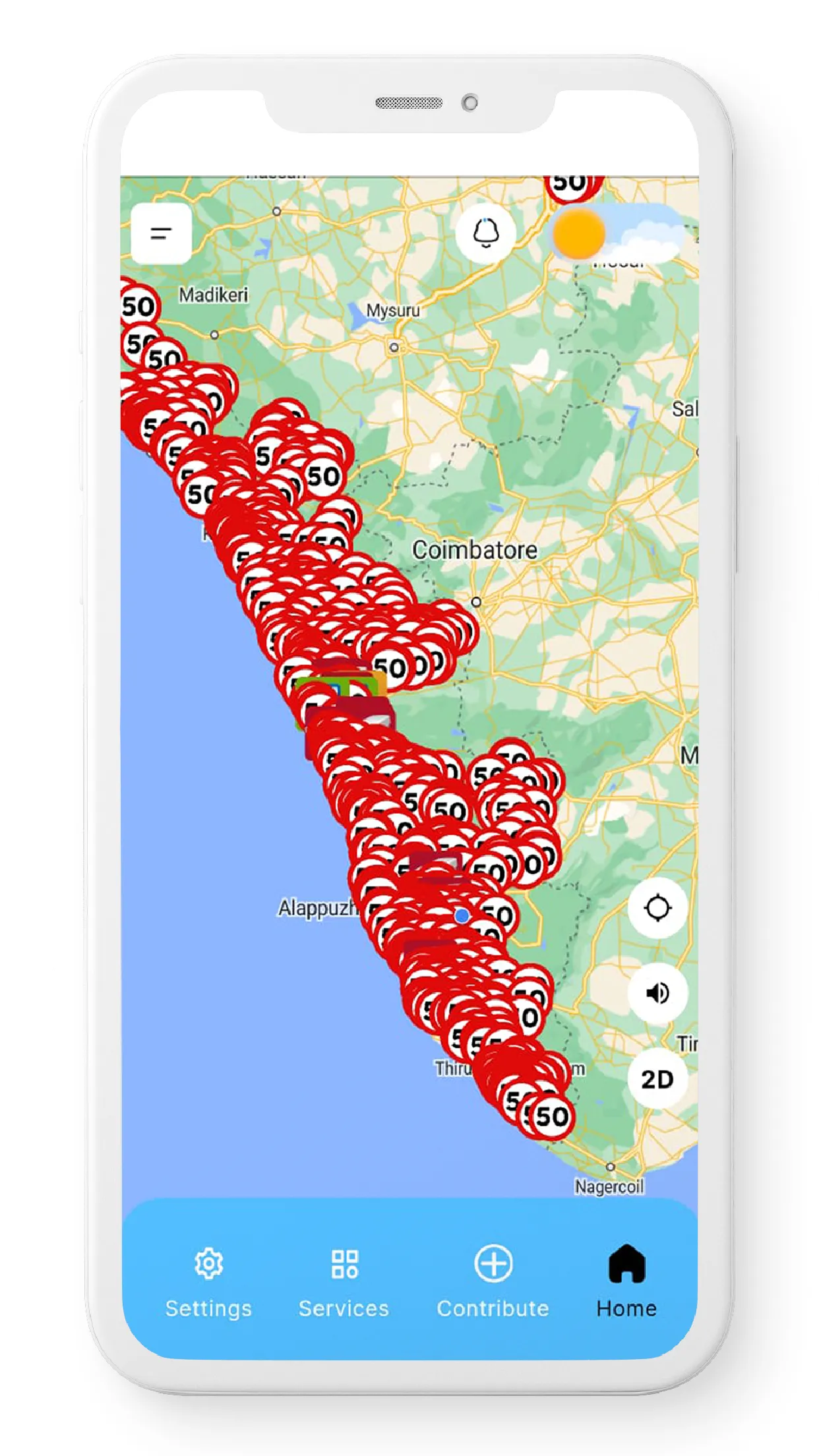 Volt Speed Camera Detector App | Indus Appstore | Screenshot