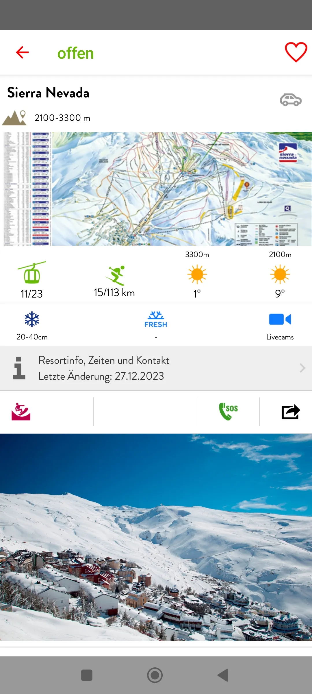 iSKI España - Ski & Snow | Indus Appstore | Screenshot