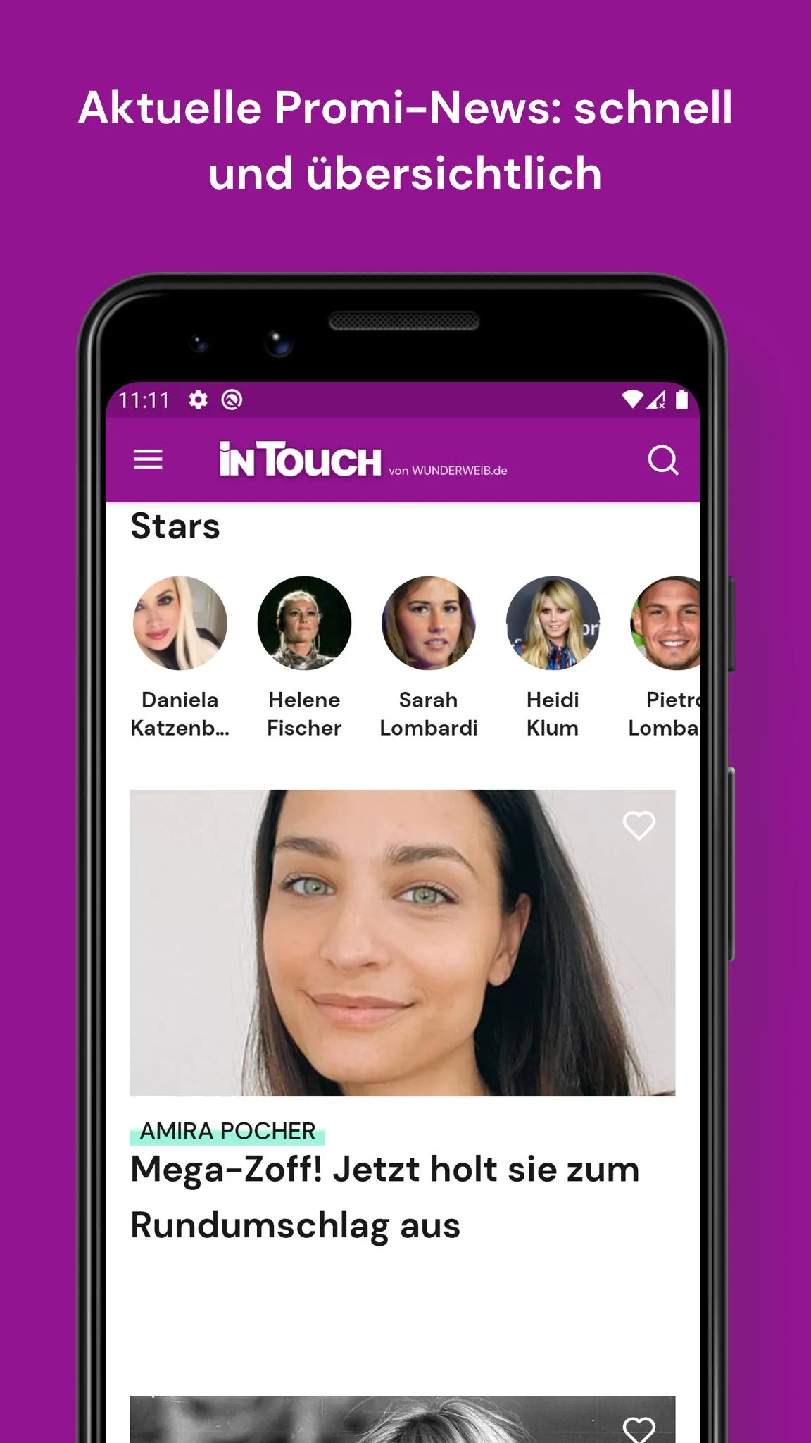 InTouch - Promi-News für Dich! | Indus Appstore | Screenshot