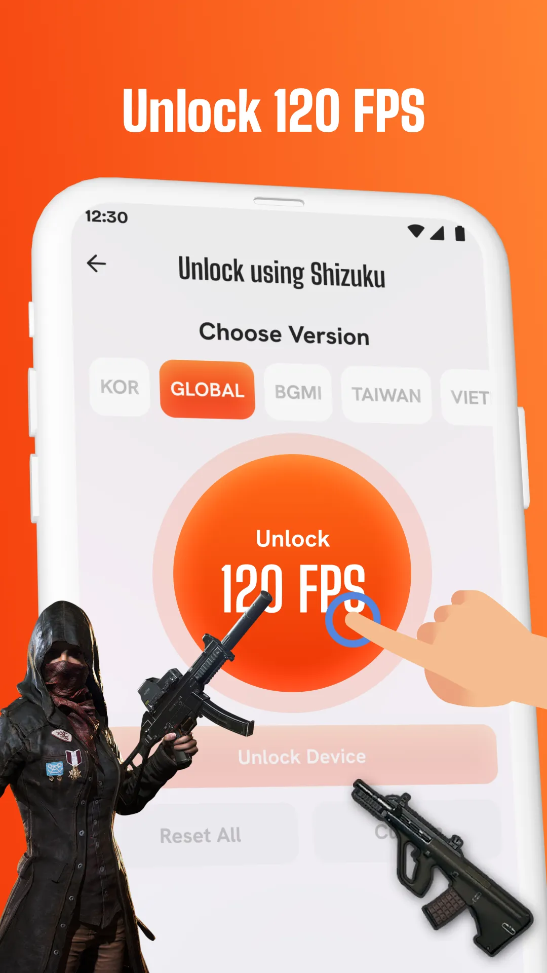 120 FPS Booster - FPS Unlocker | Indus Appstore | Screenshot